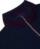 Harris Bordo Jersey Top By Benetti