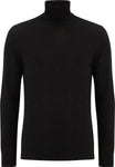 Dax Black Polo Neck Knitwear By Benetti