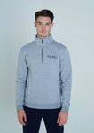 Lambert Funnell Neck Grey Sweat By Diesel