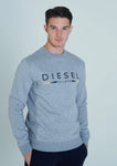 Laurent Grey Sweatshirt By Diesel