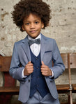 Adam Boys Blue Suit By Benetti
