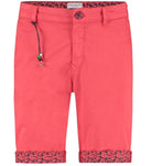 Bright Red Bermuda Shorts By A Fish Named Fred