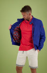 Light Weight Cobalt Jacket By A Fish Named Fred