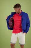 Light Weight Cobalt Jacket By A Fish Named Fred