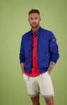 Light Weight Cobalt Jacket By A Fish Named Fred