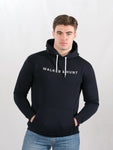 Navy Logo Hoodie By Walker & Hunt