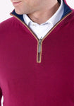 Harry Plum 1/4 Zip Knitwear By 6th Sense