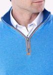 Harry Blue 1/4 Zip Knitwear By 6th Sense