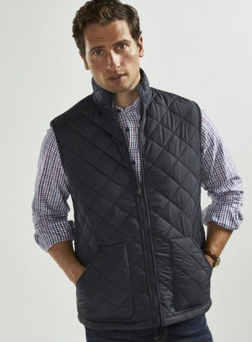 3024 Navy Gilet By Vedoneire