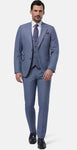 Prague Blue Suit By Benetti